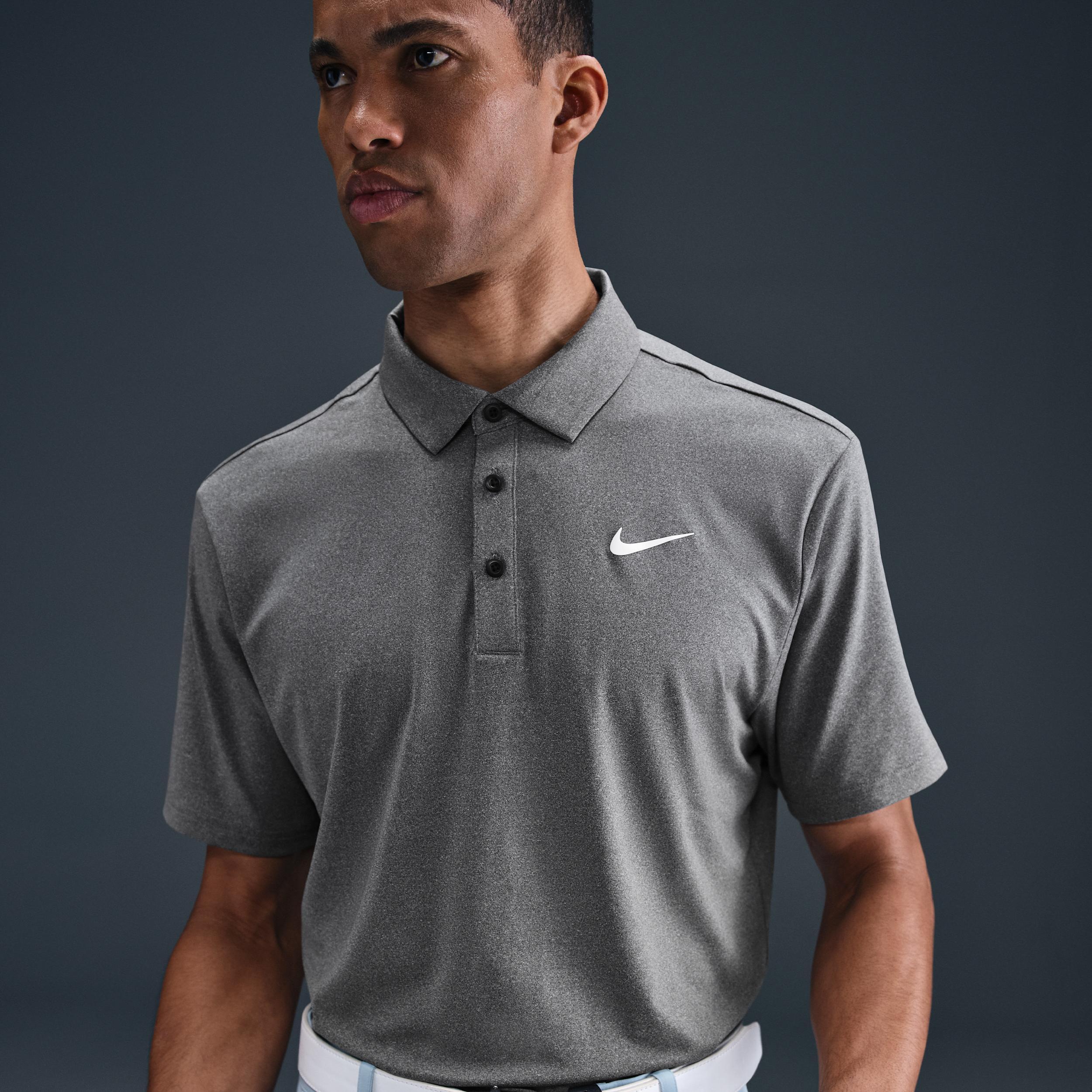 Nike Men's Tour Dri-FIT Heathered Golf Polo Product Image