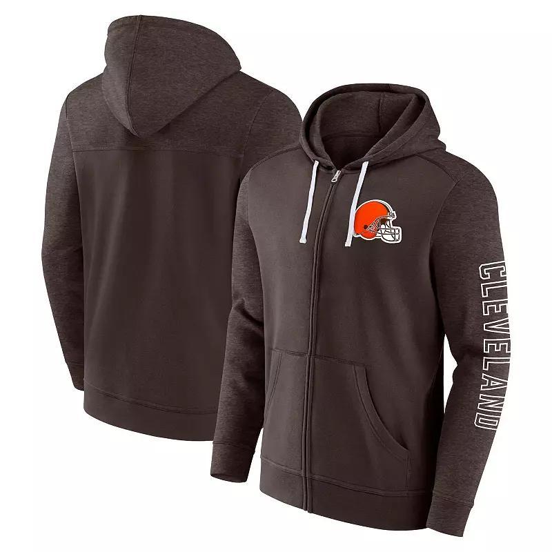 Men's Fanatics Branded Cardinal Arizona Cardinals Offensive Lineup Hoodie Full-Zip Jacket, Size: XL, Red Product Image