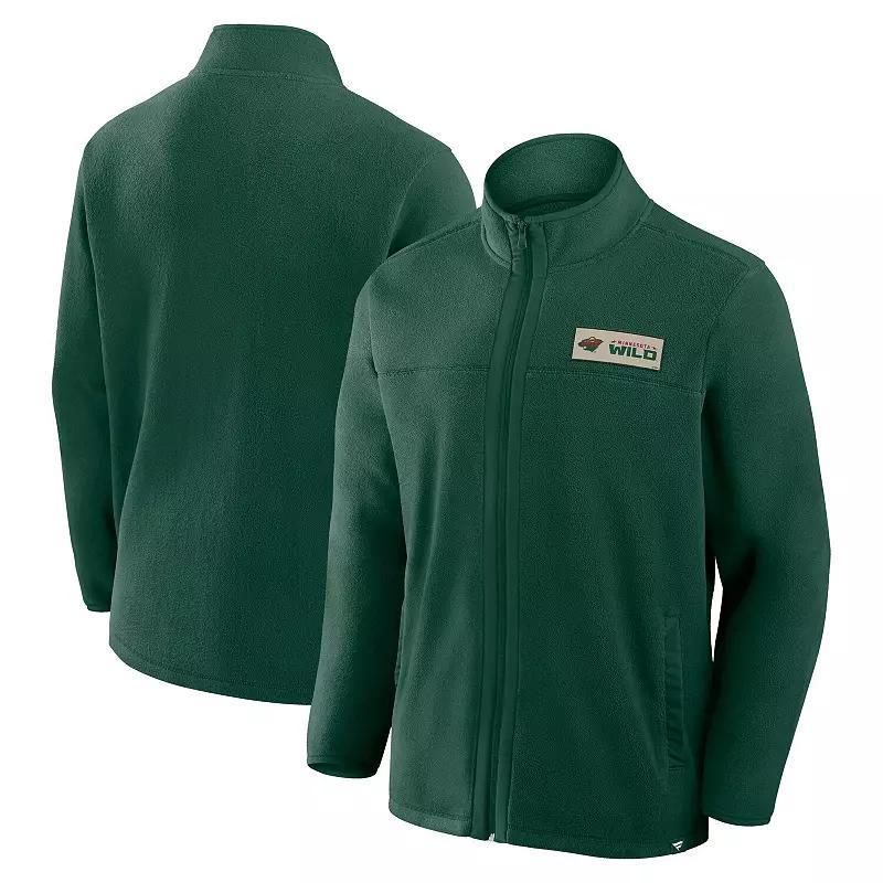 Men's Fanatics Deep Sea Blue Seattle Kraken Home Ice Fleece Full-Zip Jacket, Size: XL, Krk Blue Product Image