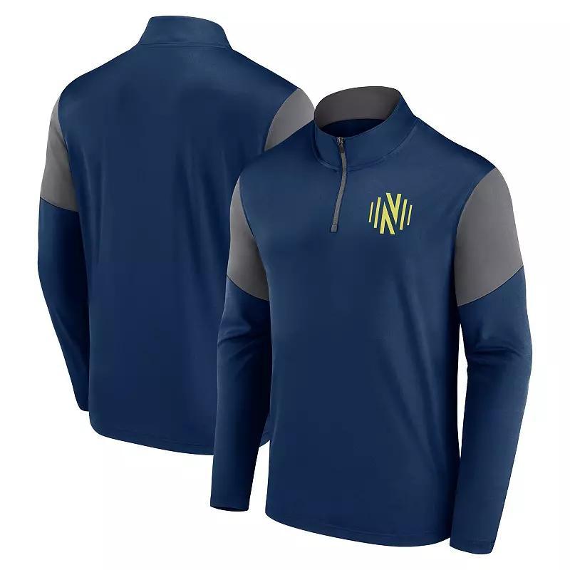 Men's Fanatics  Red Wisconsin Badgers Primary Quarter-Zip Top, Size: Large Product Image