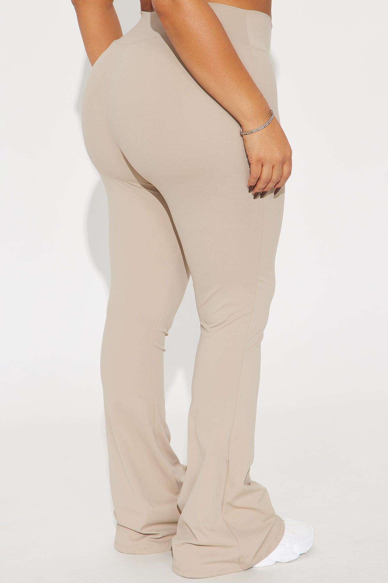 Stay Snatched Active Yoga Pant - Taupe Product Image
