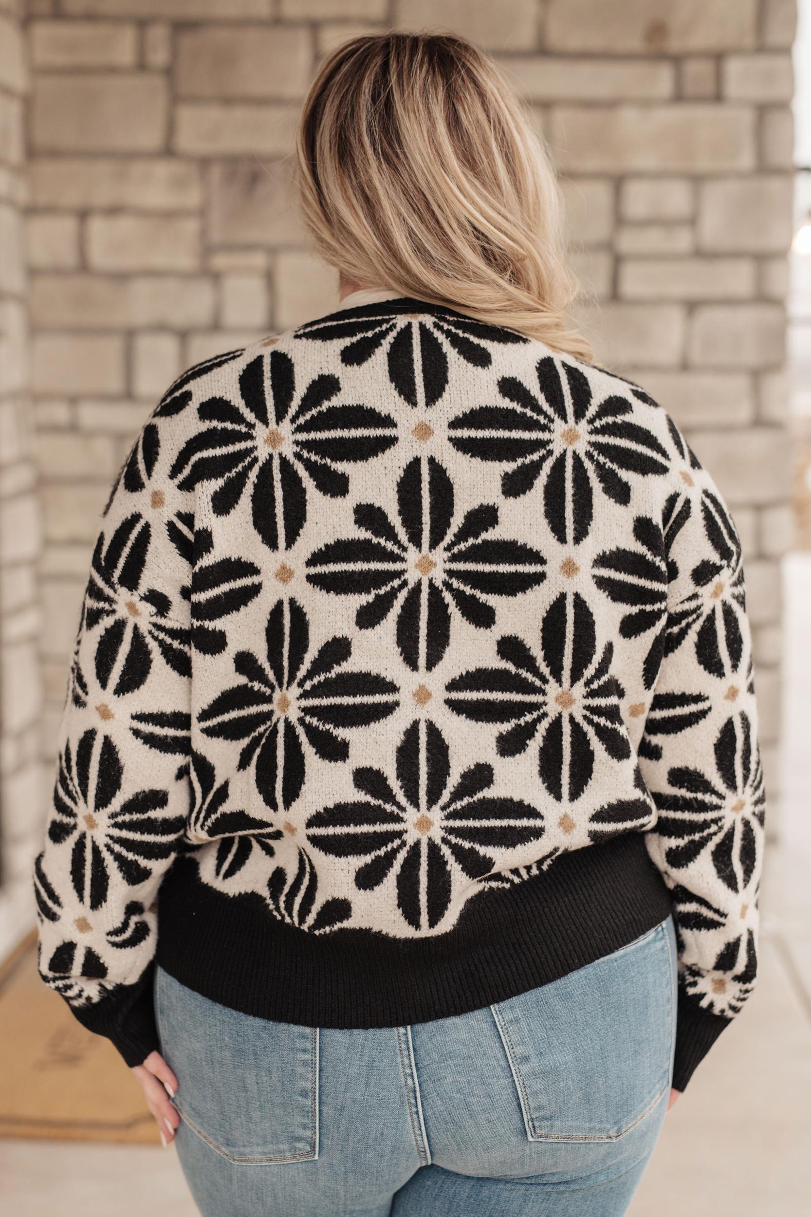 Mid Mod Floral Sweater (Online Exclusive) Product Image
