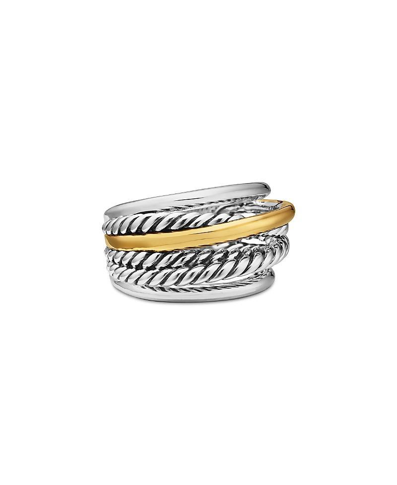David Yurman Crossover Narrow Ring with Gold Product Image
