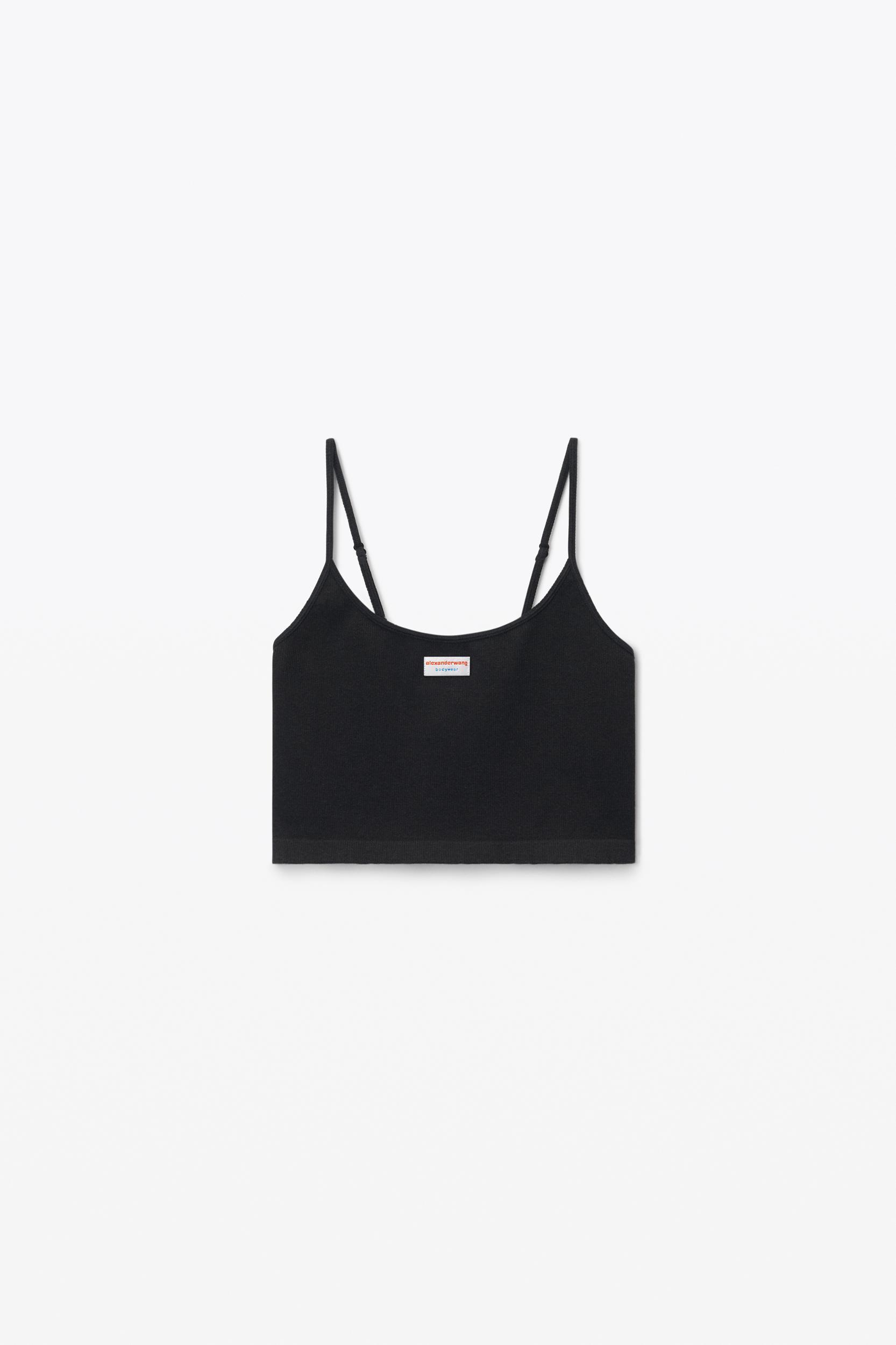 Crysal Hotfix Cami Dress In Waffle Knit Product Image