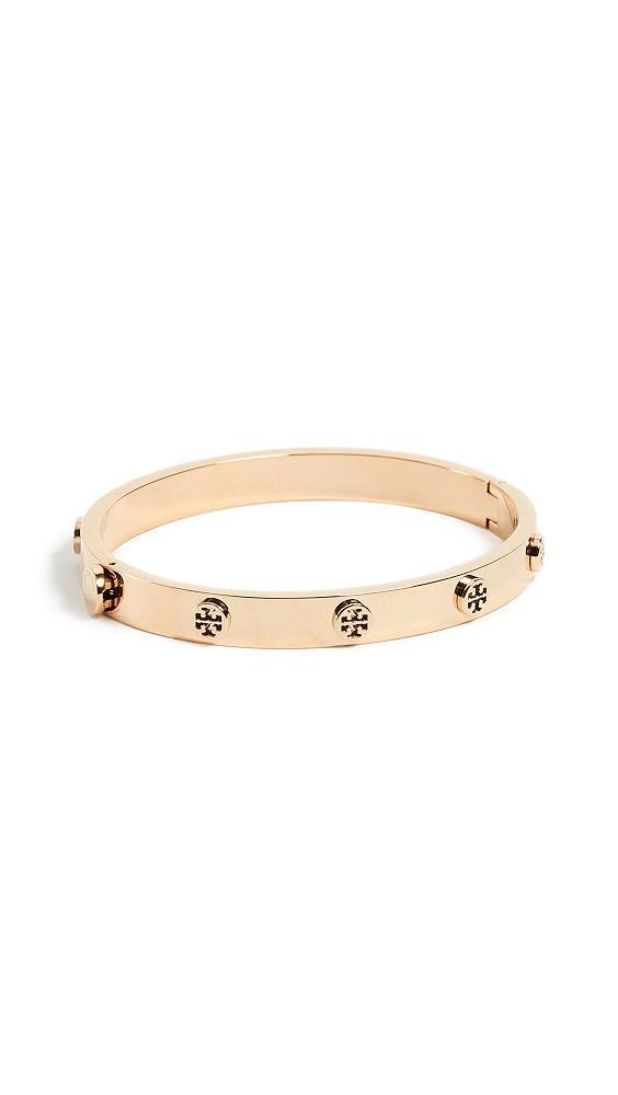 Tory Burch Logo Stud Hinge Bracelet | Shopbop Product Image