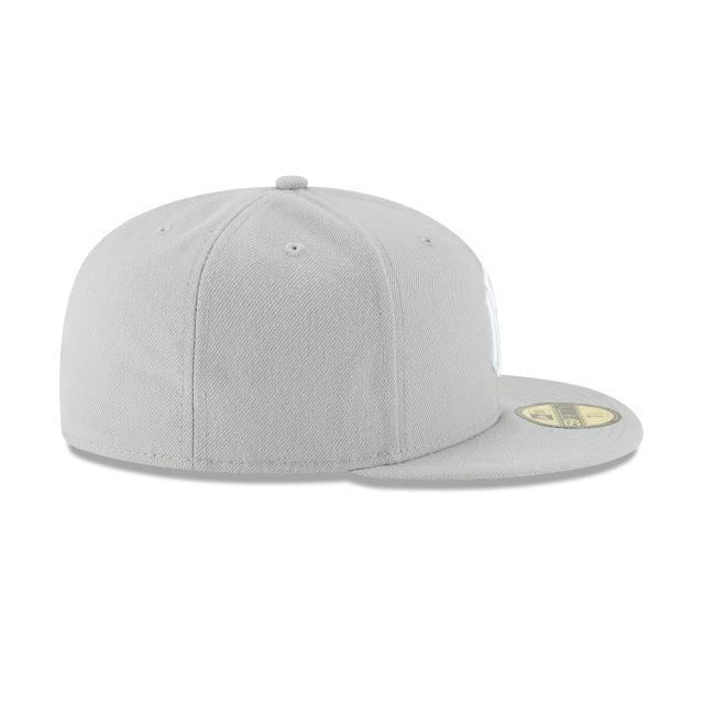 New York Yankees Gray Basic 59FIFTY Fitted Hat Male Product Image