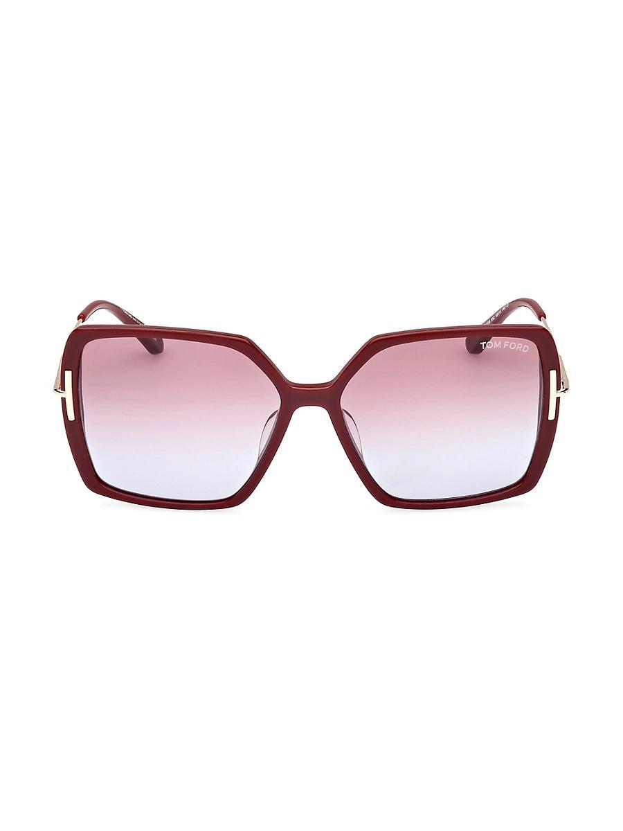 Womens Joanna Acetate 59MM Butterfly Sunglasses Product Image