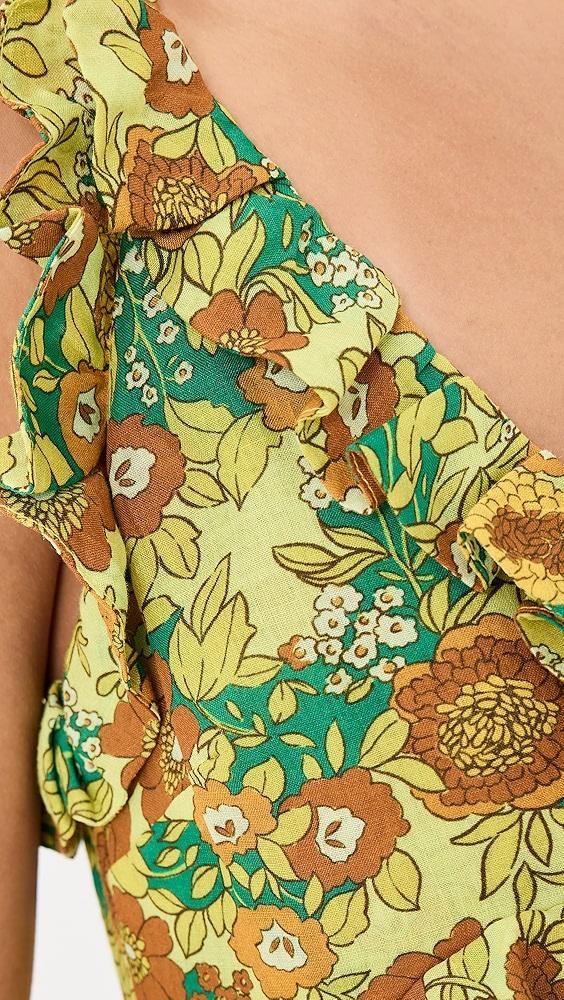 ALÉMAIS Jeff Spliced Frill Dress | Shopbop Product Image