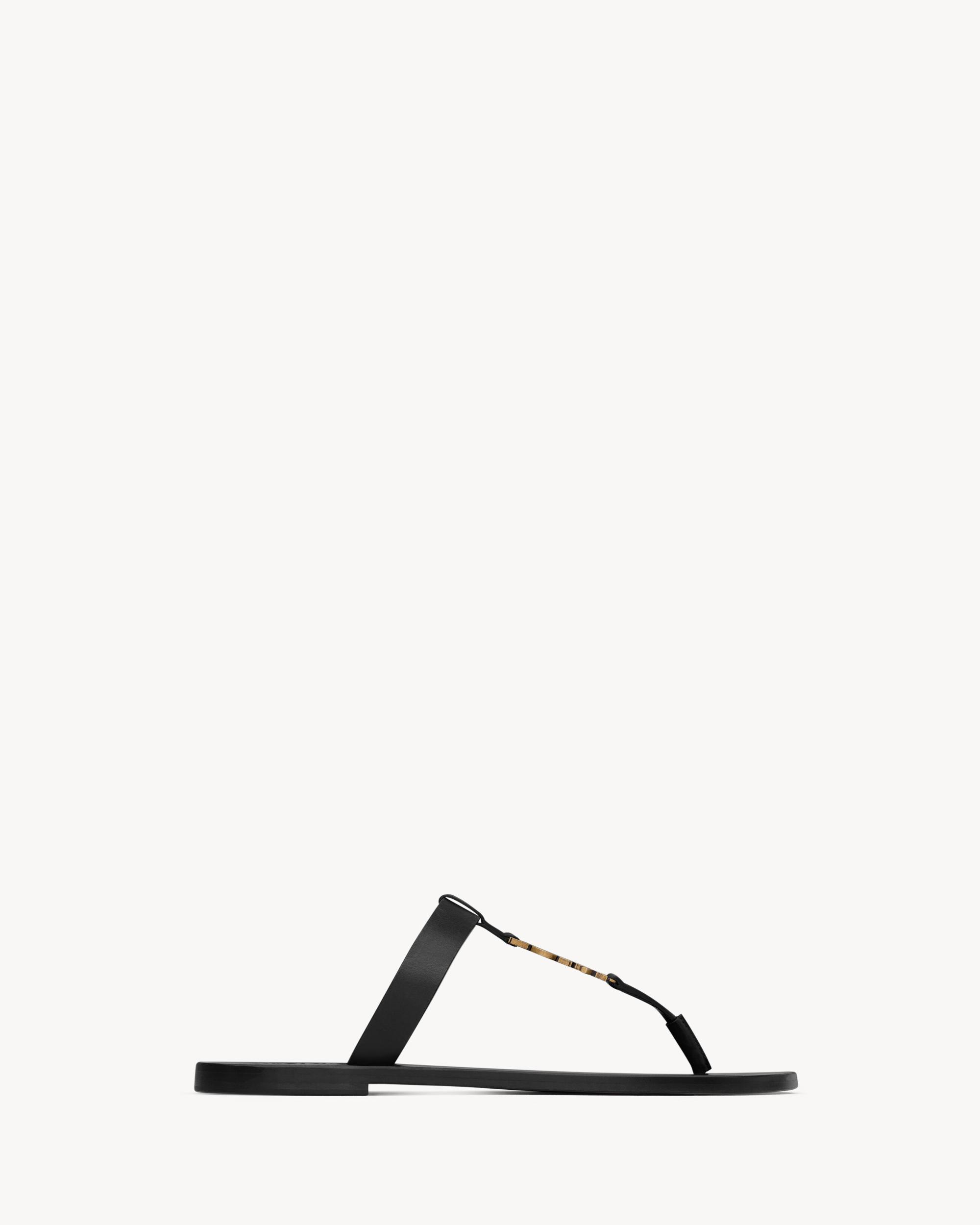 CASSANDRE slides in smooth leather Product Image