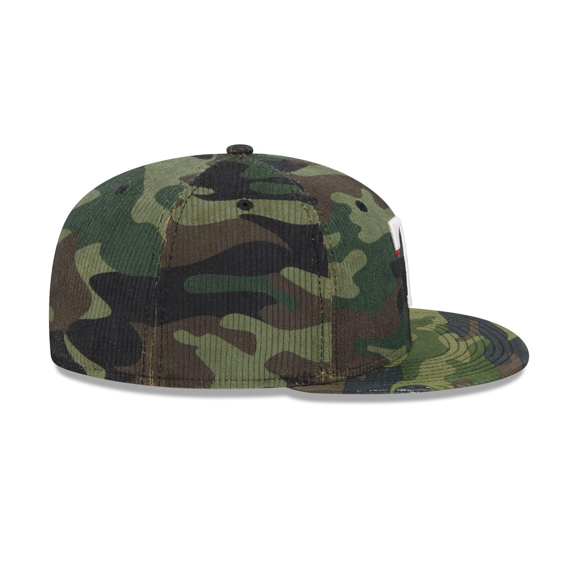 Texas Rangers Camo Cord 59FIFTY Fitted Hat Male Product Image