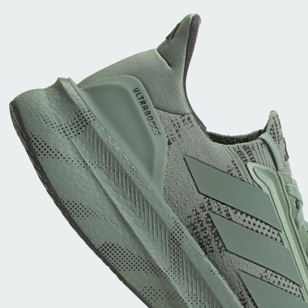 adidas Ultraboost 5X Shoes Silver Green 11.5 Mens Product Image