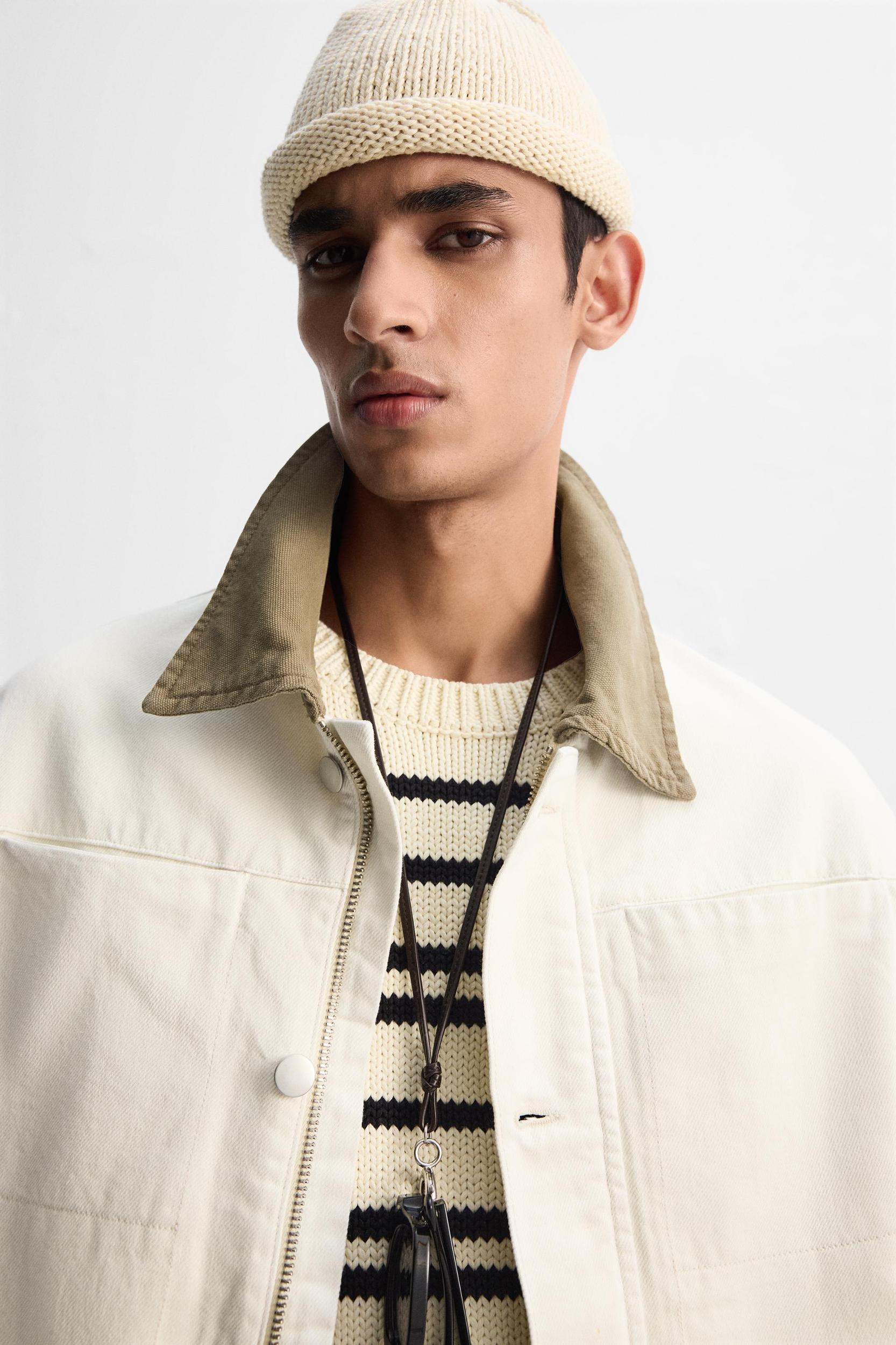LIMITED EDITION CONTRAST DENIM JACKET Product Image