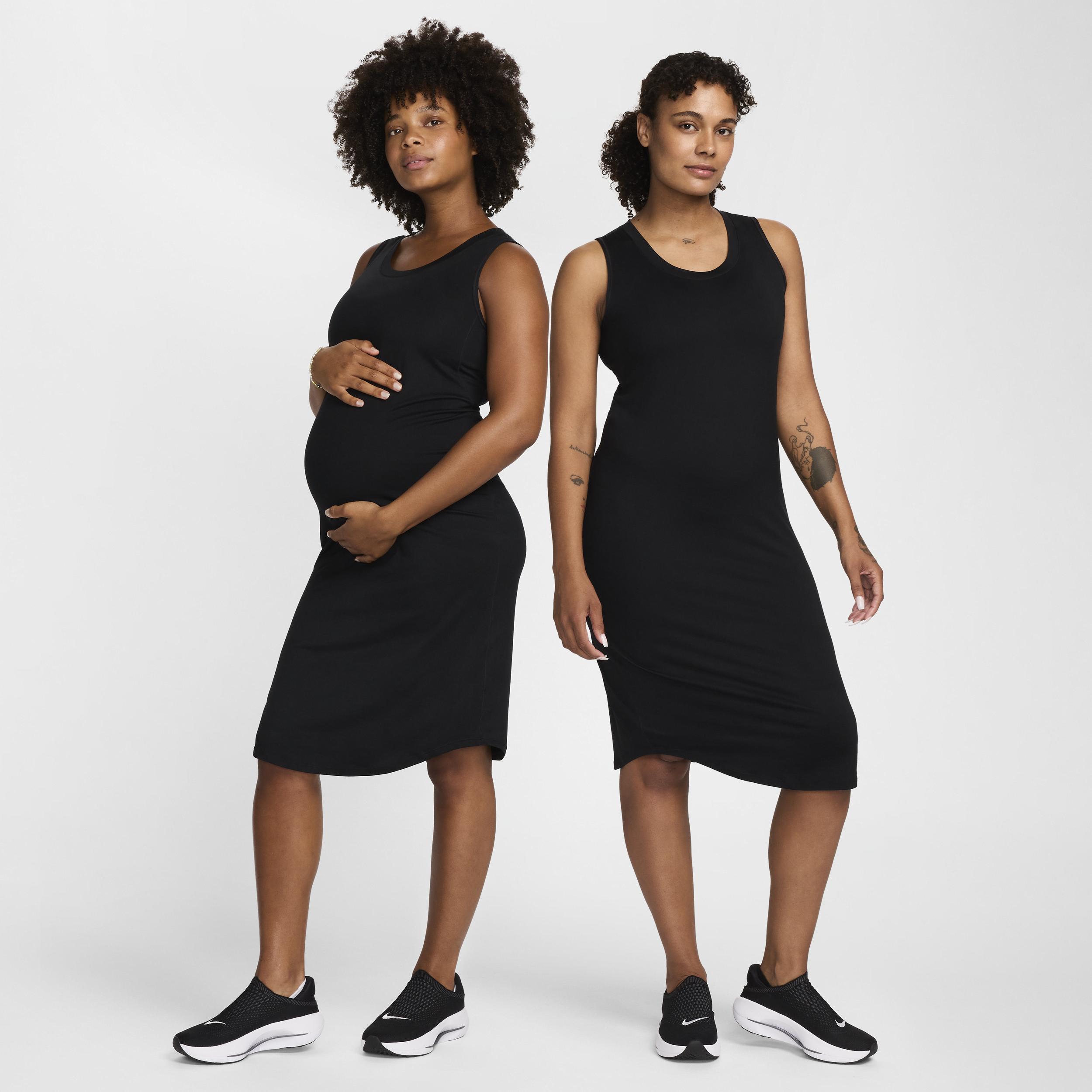 Nike Women's (M) Dri-FIT Slim-Fit Knit Dress (Maternity) Product Image