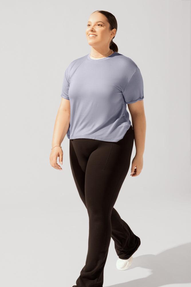 The Perfect Tee - Dusty Blue Product Image
