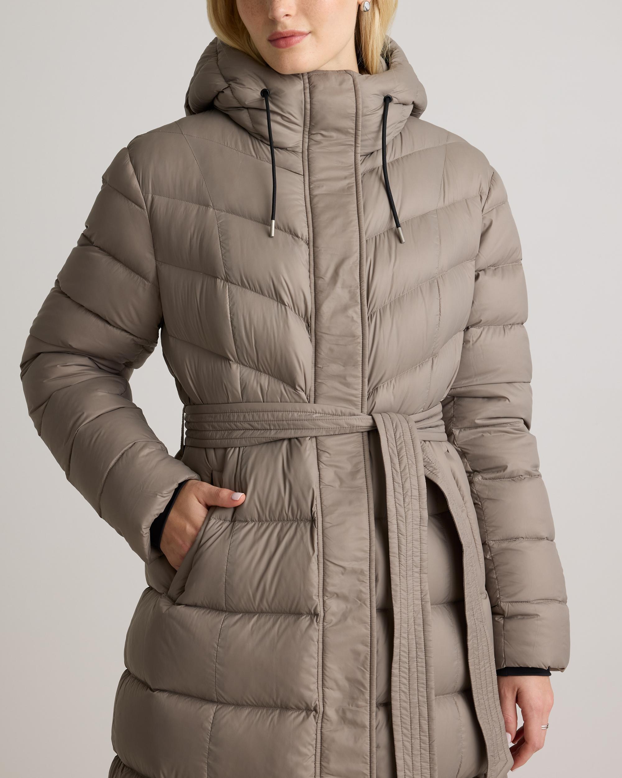 Quince | Women's Responsible Down Belted Puffer Maxi Coat Size XS, Recycled Polyester Product Image