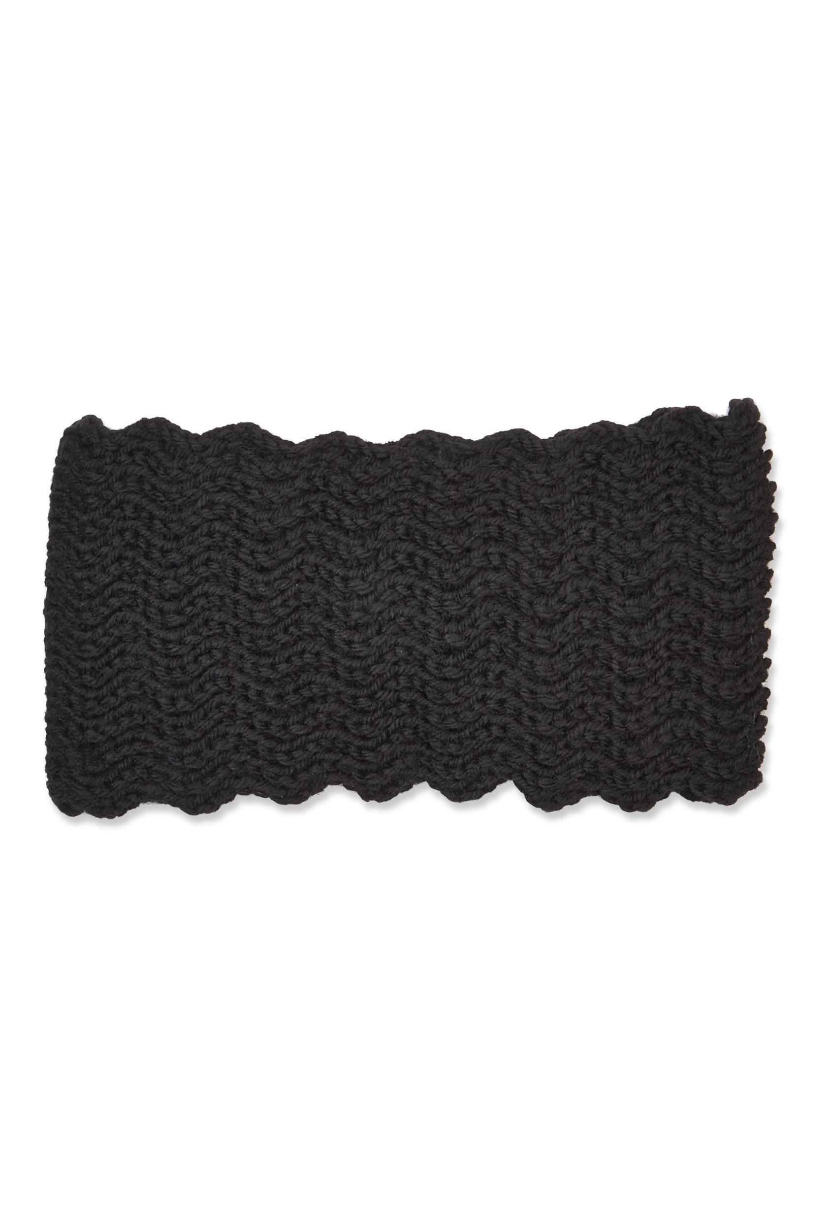 Crochet Bow Headband Female Product Image