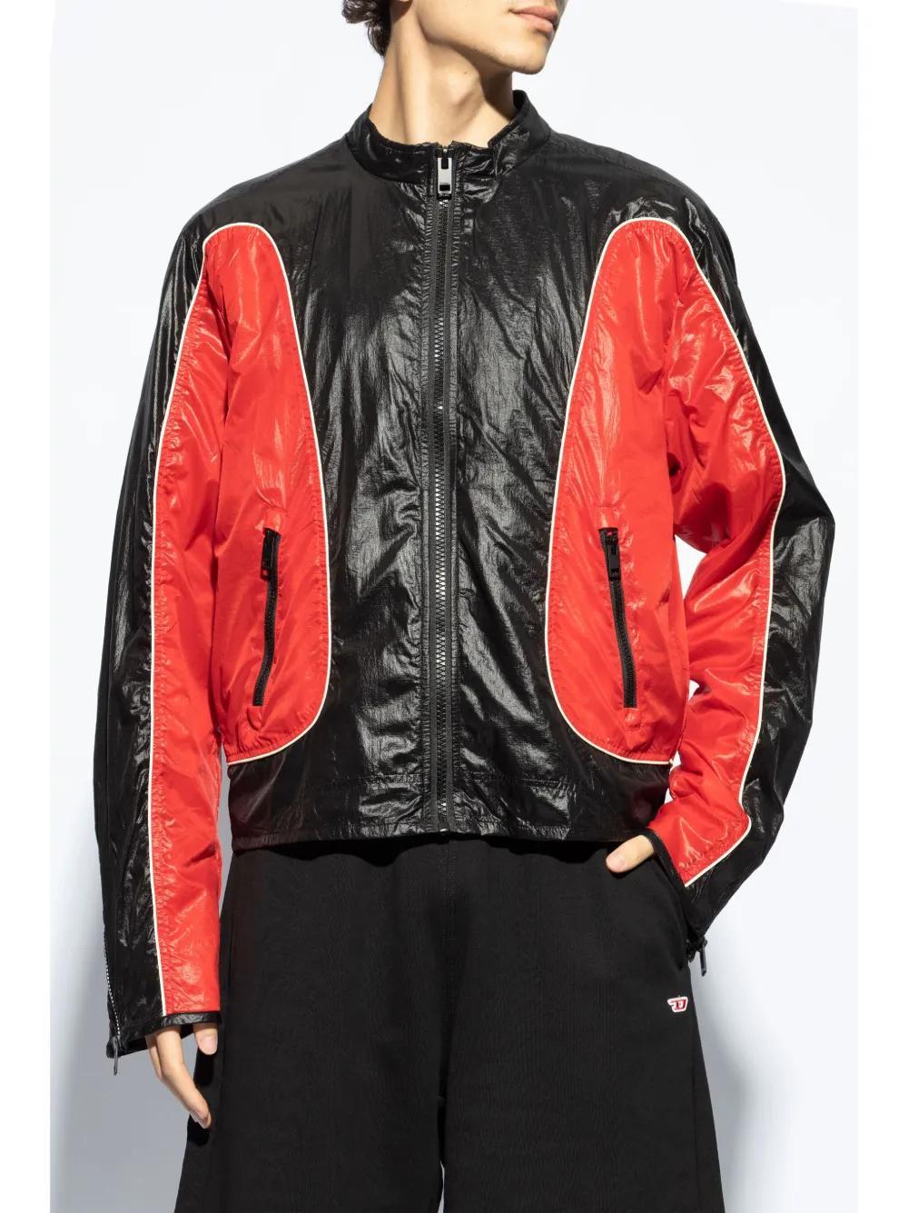 J-Clays colour-block bomber jacket Product Image