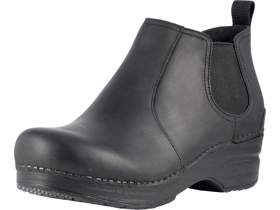 Dansko Frankie Oiled Leather Chelsea Booties Product Image