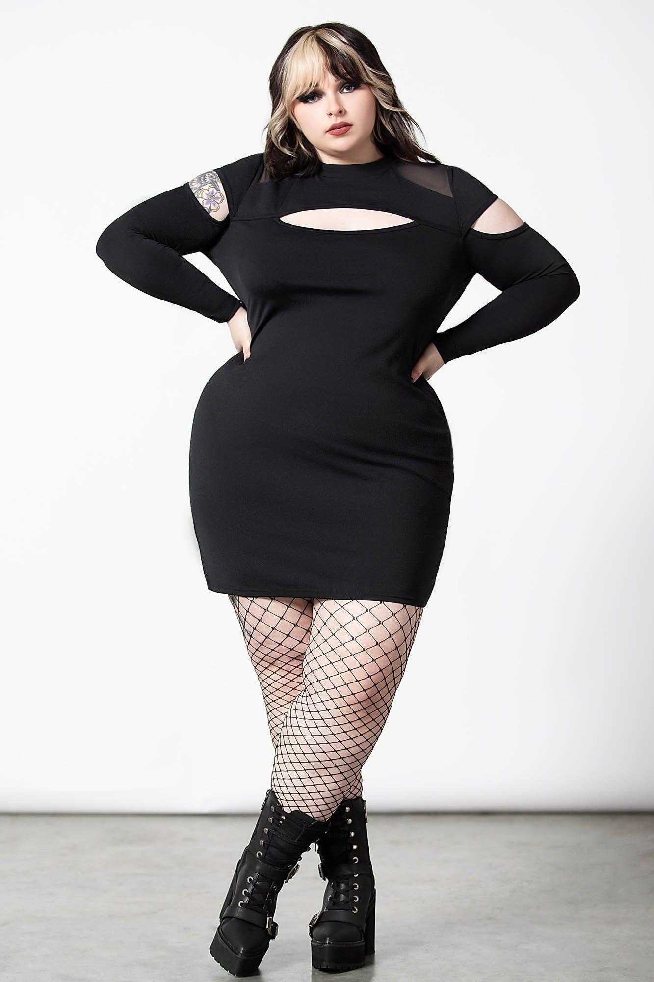Cosmic Shift Long Sleeve Dress Female Product Image