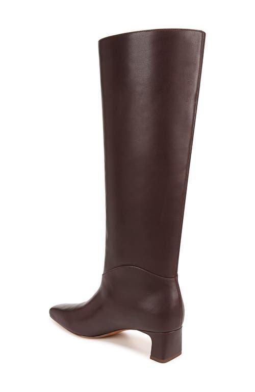 Calfskin Kitten-Heel Knee Boots Product Image