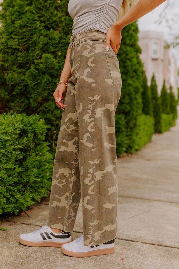 The Kim High Waist Straight Leg Pants Product Image