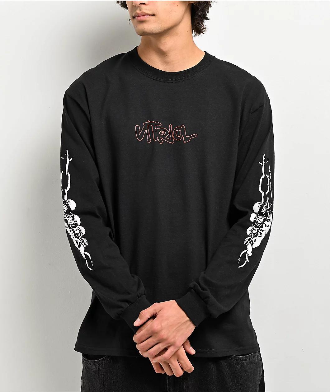 Vitriol Undisclosed Black Long Sleeve T-Shirt Product Image