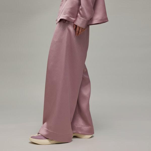 Y-3 Wide Leg Tech Seersucker Pants Product Image