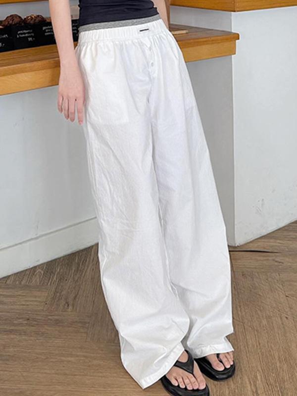 Street Wide Leg Pants Product Image