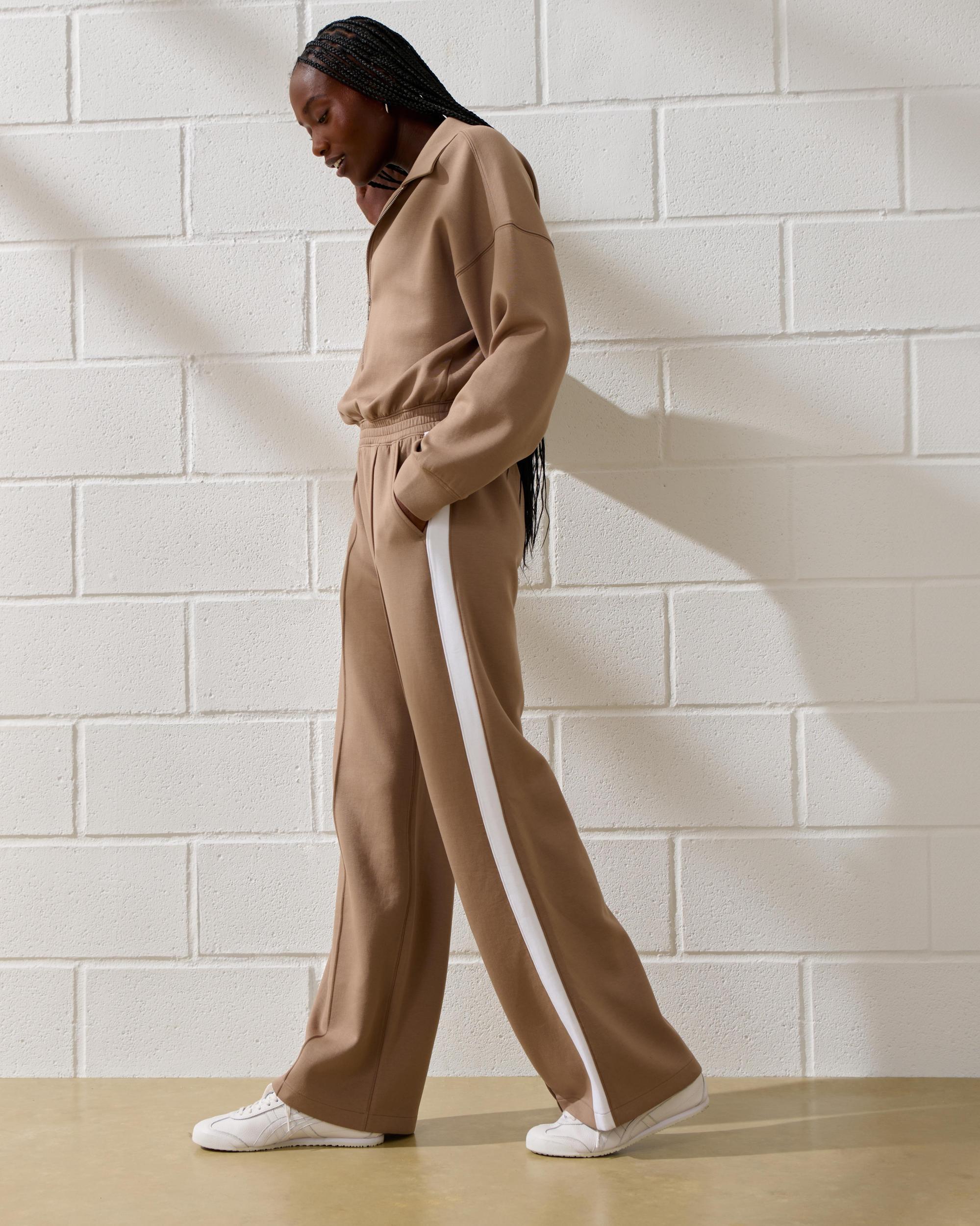 YPB neoKNIT Long-Sleeve Half-Zip Jumpsuit Product Image