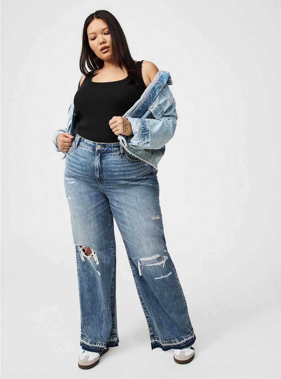 Double Rib Square Neck Tank Product Image