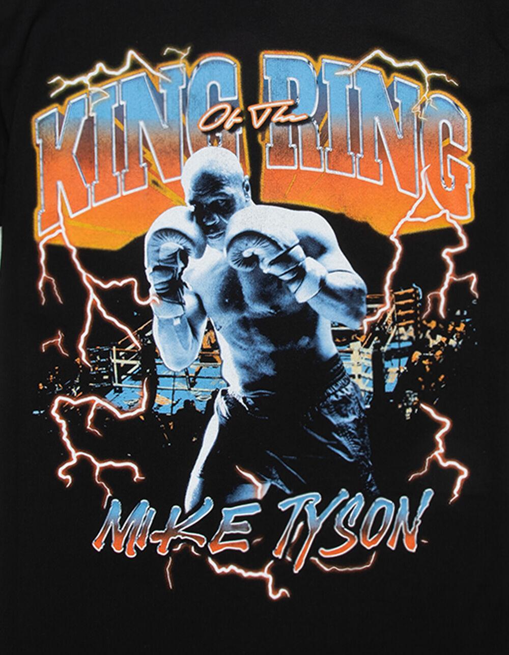 MIKE TYSON King Of The Ring Mens Tee - BLACK Product Image