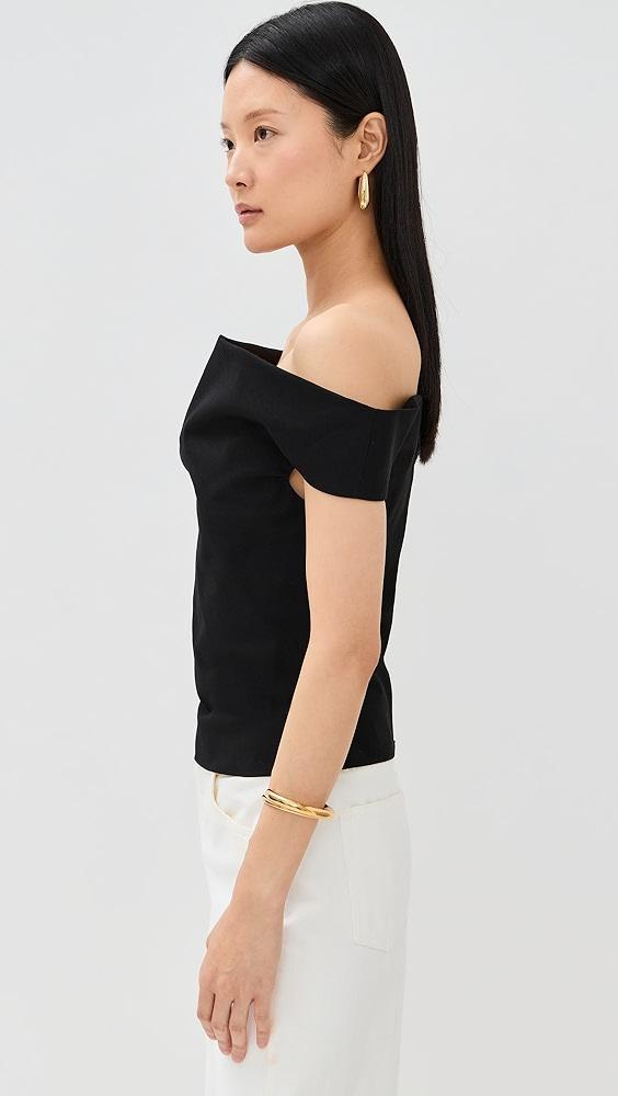 Rosie Assoulin Can't Bare It Top | Shopbop Product Image