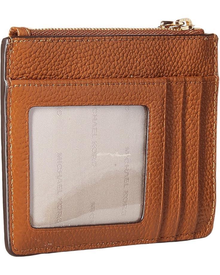 Crosshatch Leather Zip Card Case Product Image