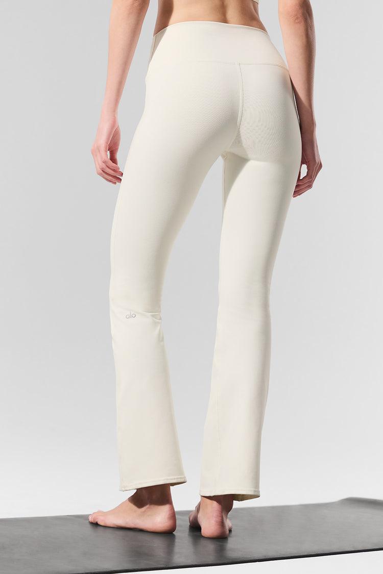 Airbrush High-Waist 7/8 Bootcut Legging - Ivory Product Image