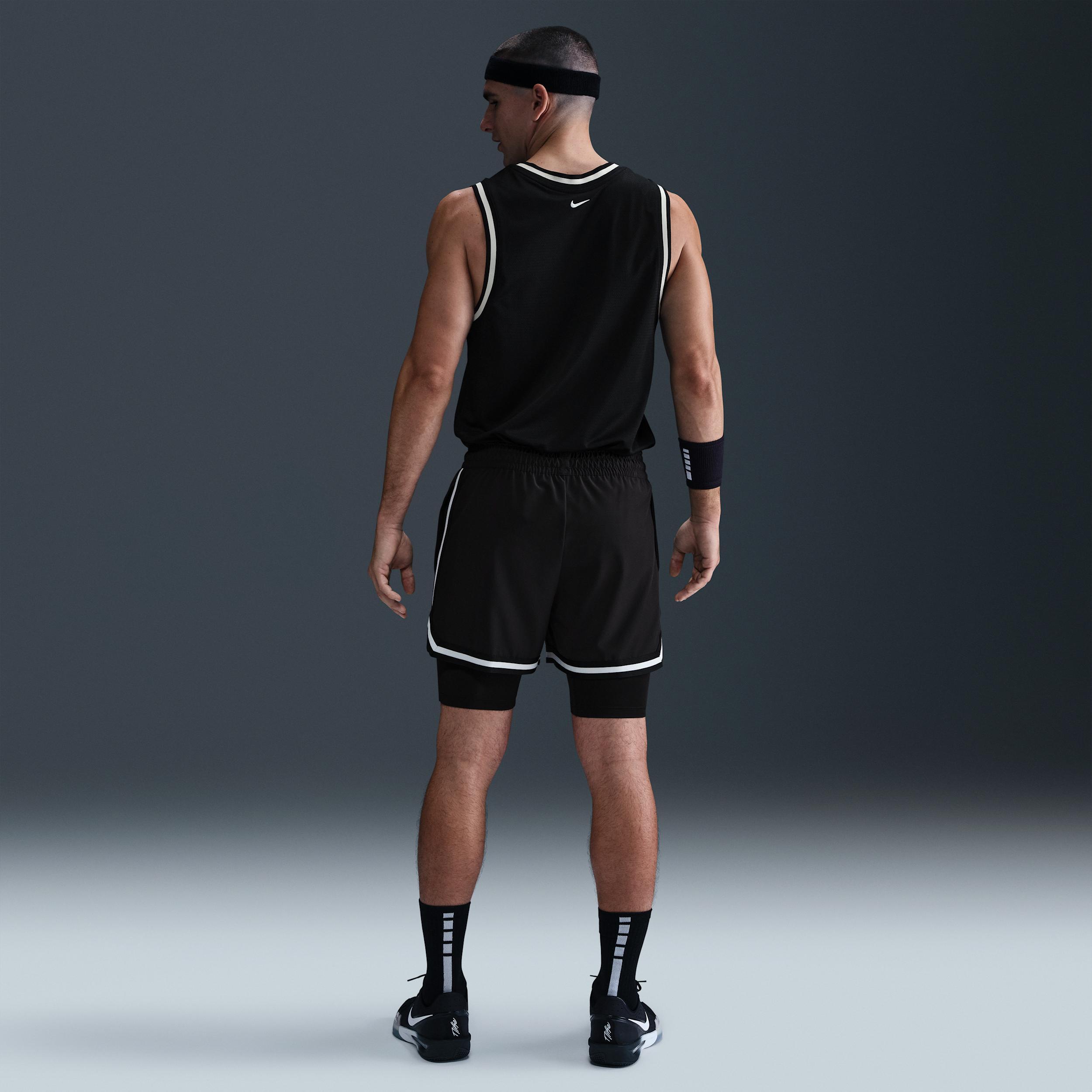 Nike Men's DNA Dri-FIT 4" 2-in-1 Basketball Shorts Product Image