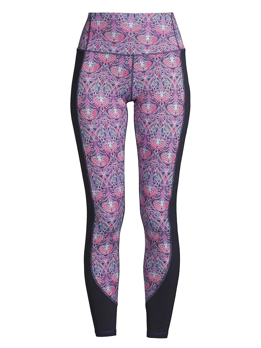 Womens Nouveau Floral Soleil Stretch Leggings Product Image