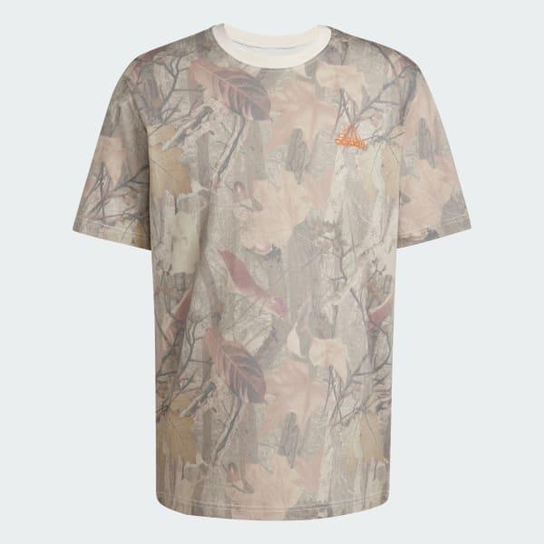 adidas Camo Tee Black 2XL Mens Product Image