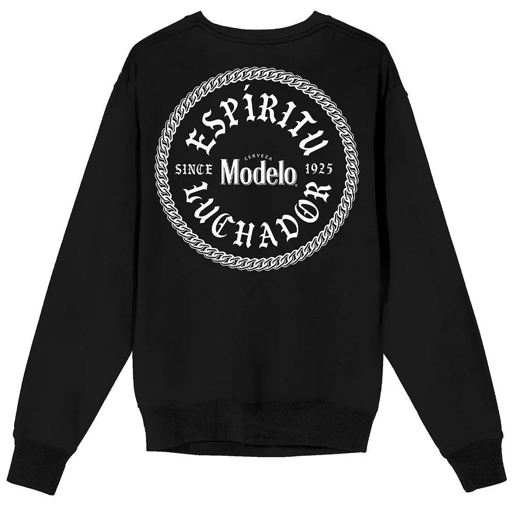 Men's Modelo Pablo Dier Signature Graphic Sweatshirt, Size: XL, Black Product Image