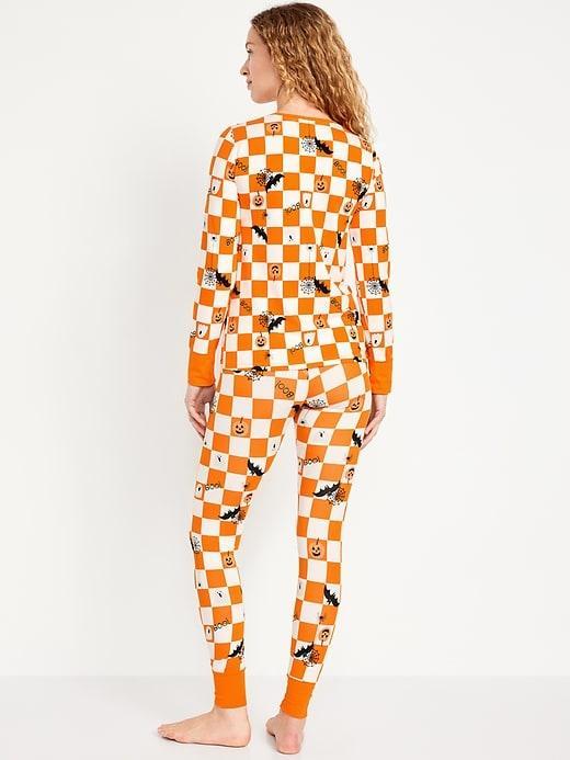 Halloween Print Pajama Set Product Image