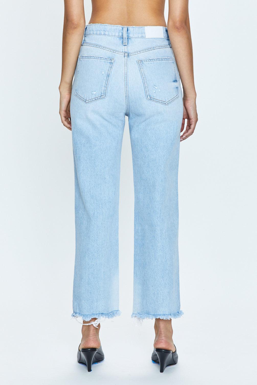 Cassie High Rise Straight - Daytrip Distressed Product Image