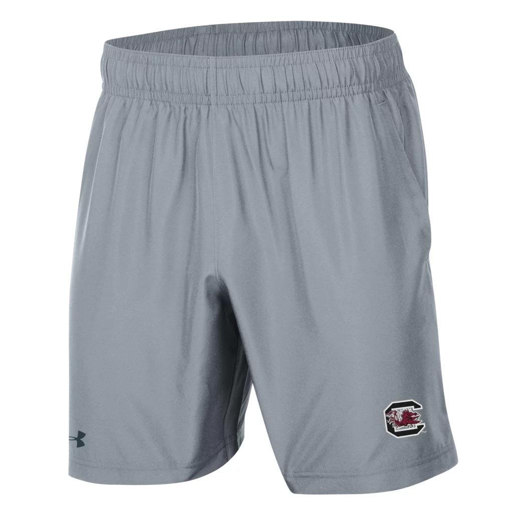 UA Woven Collegiate Graphic Mens Shorts Product Image