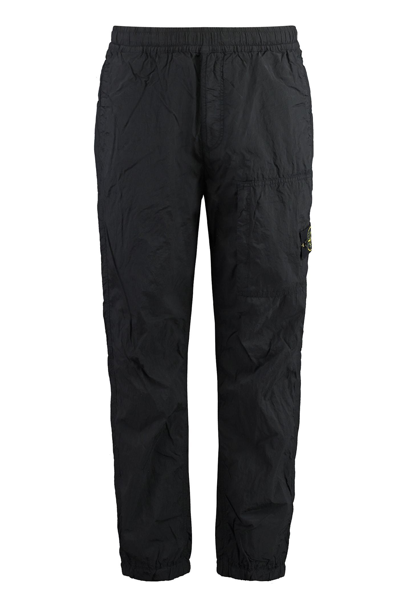 STONE ISLAND Technical Fabric Pants In Black Product Image
