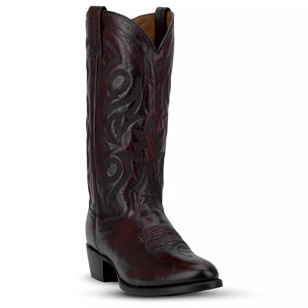 Dan Post Milwaukee Men's Cowboy Boots, Size: 11.5 Wide, Black Red Product Image