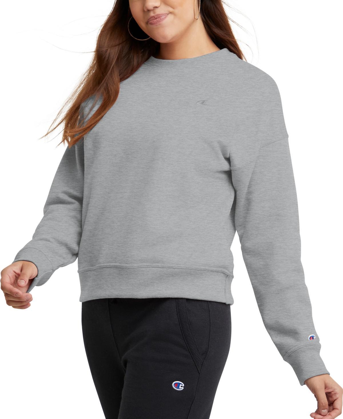 Champion Powerblend Crew (Lavish Lavender) Women's Sweatshirt Product Image