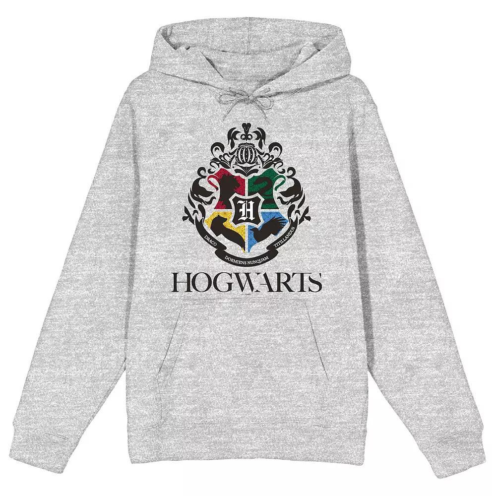 Men's Harry Potter Hogwarts Hoodie, Size: XL, Gray Product Image