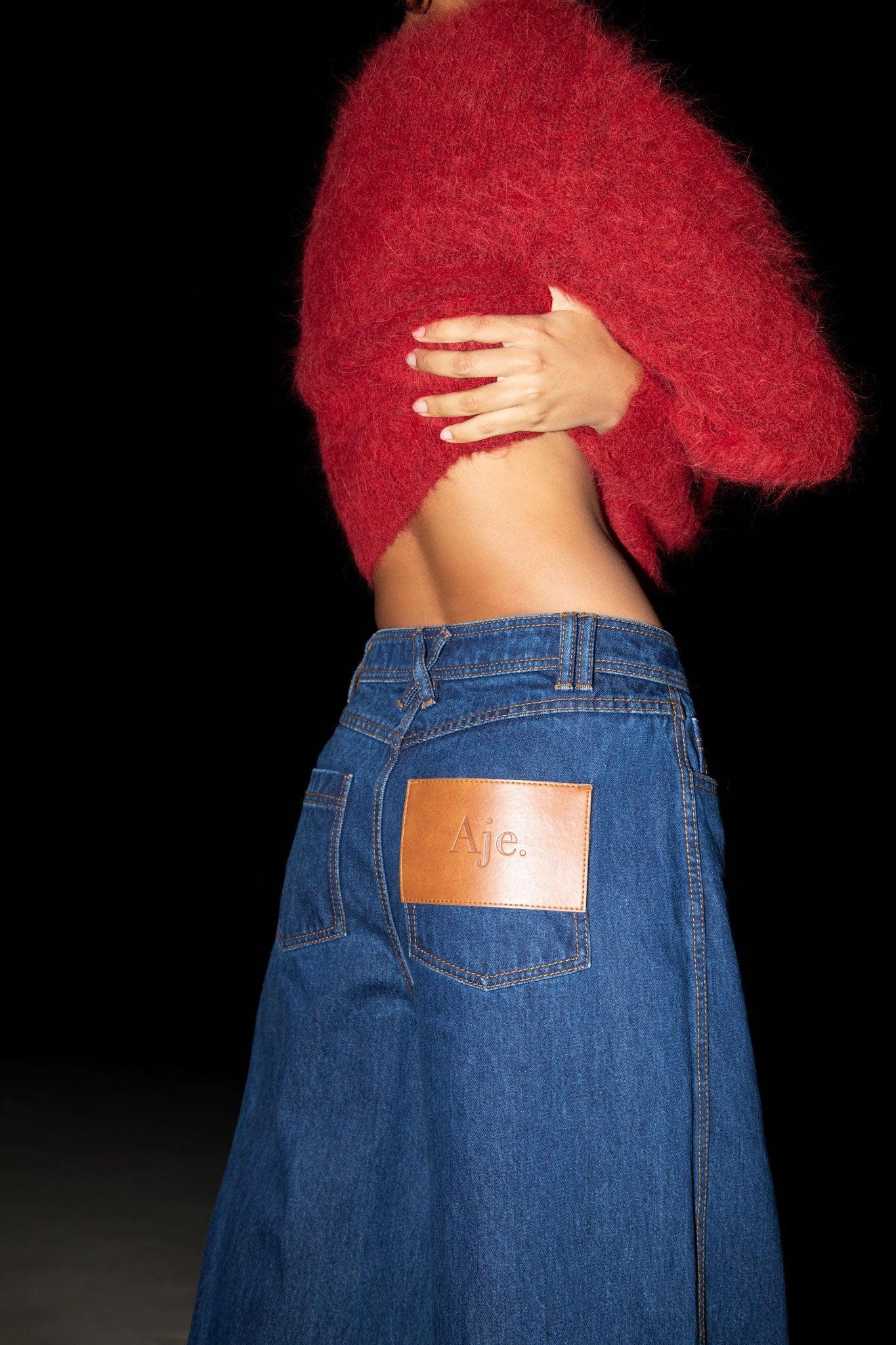 Stella Denim Mini Skirt Product Image