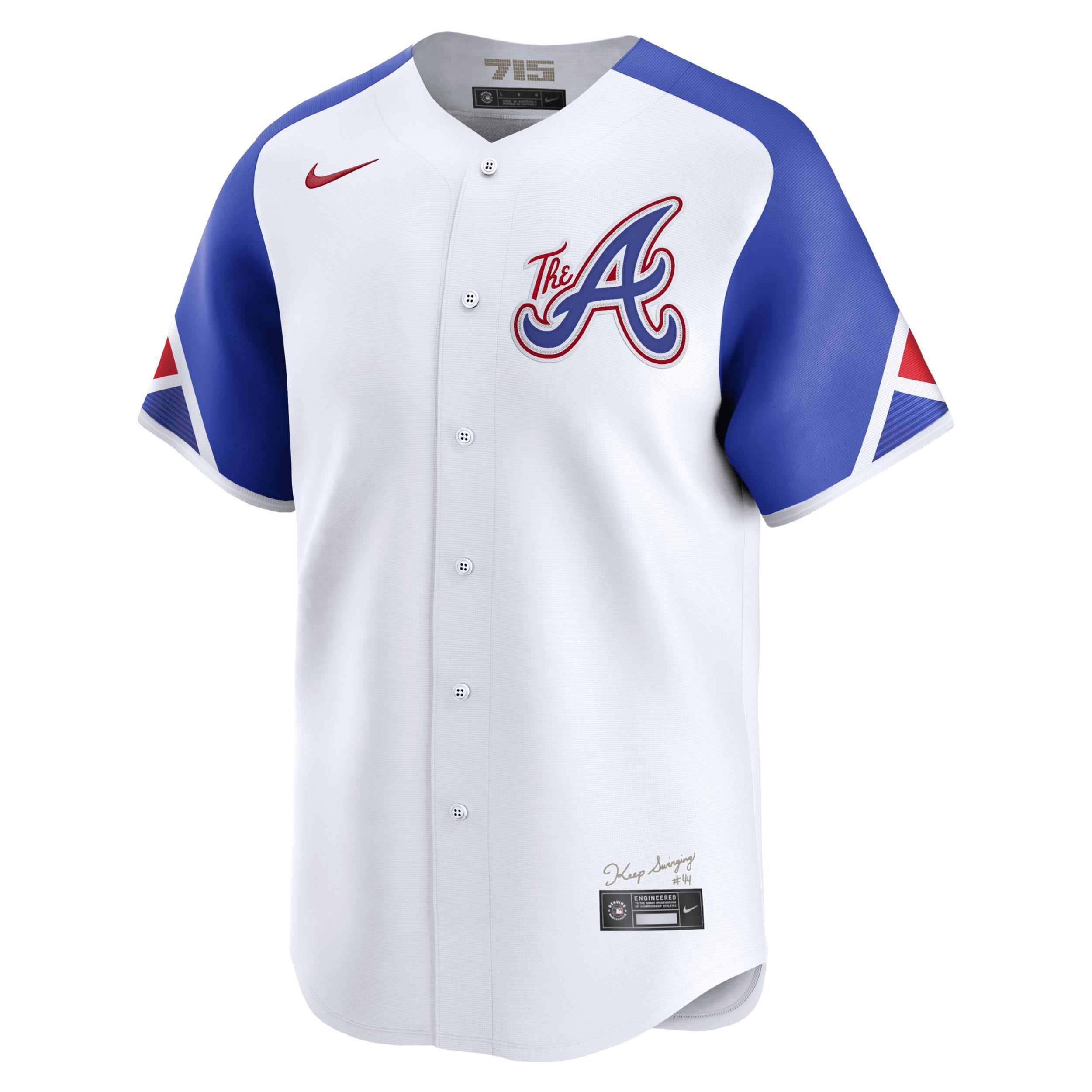 Atlanta Braves City Connect Nike Mens Dri-FIT ADV MLB Limited Jersey Product Image