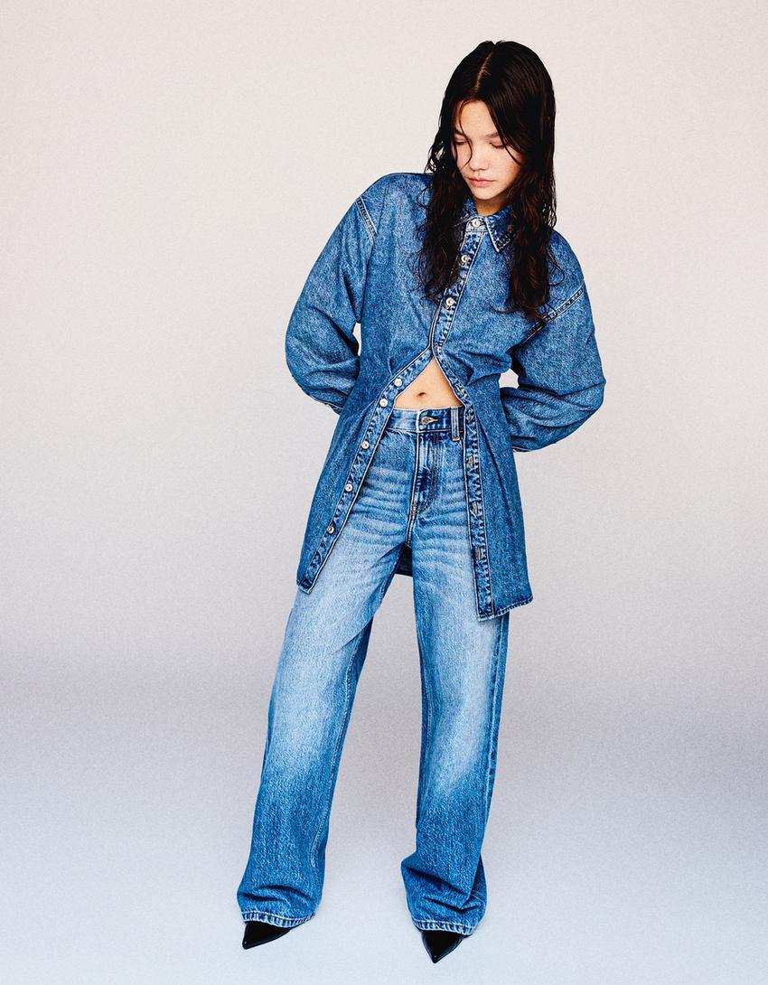 Wide-leg '90s jeans Product Image
