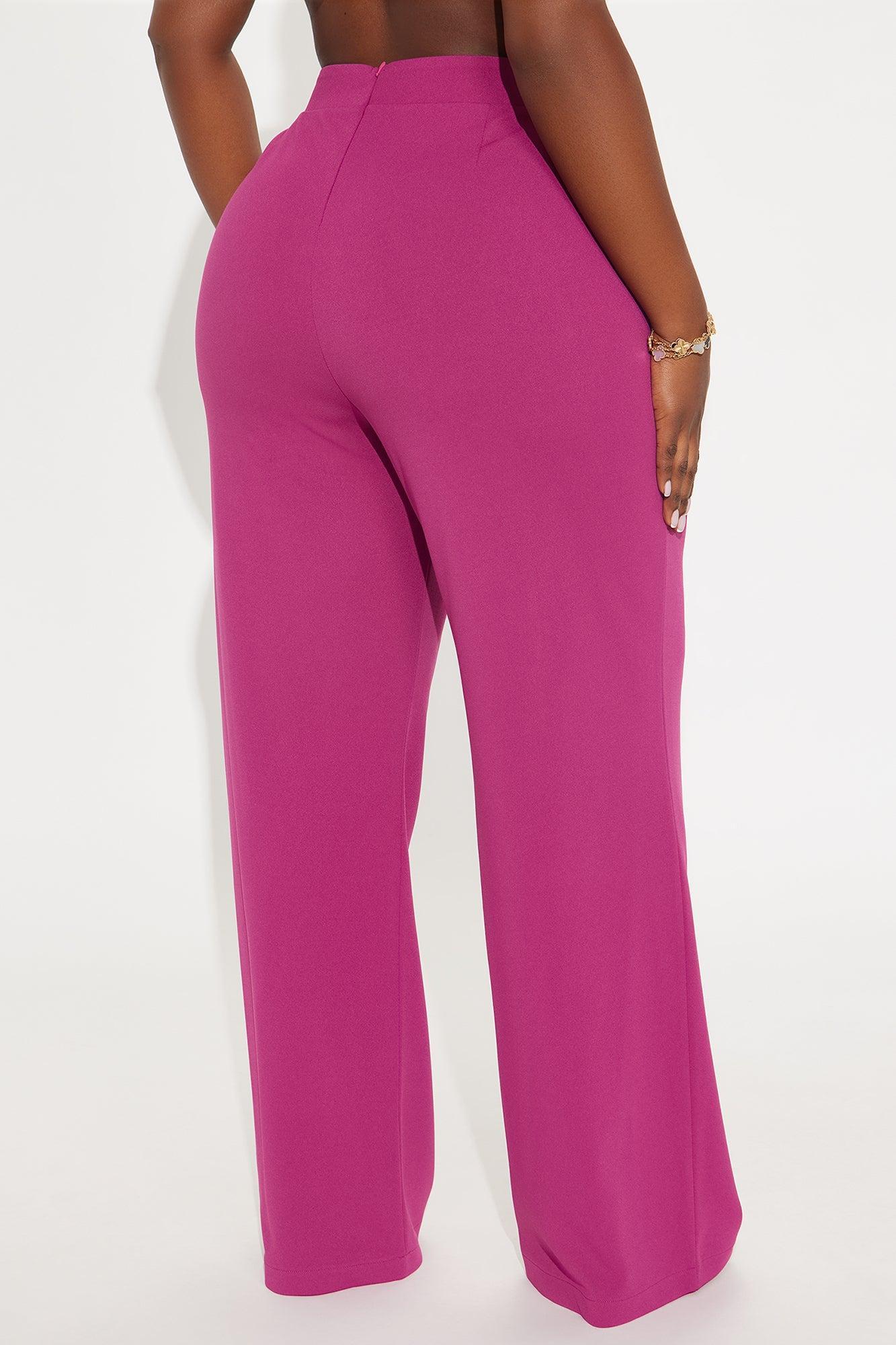 Feeling Focused Trouser - Raspberry Product Image