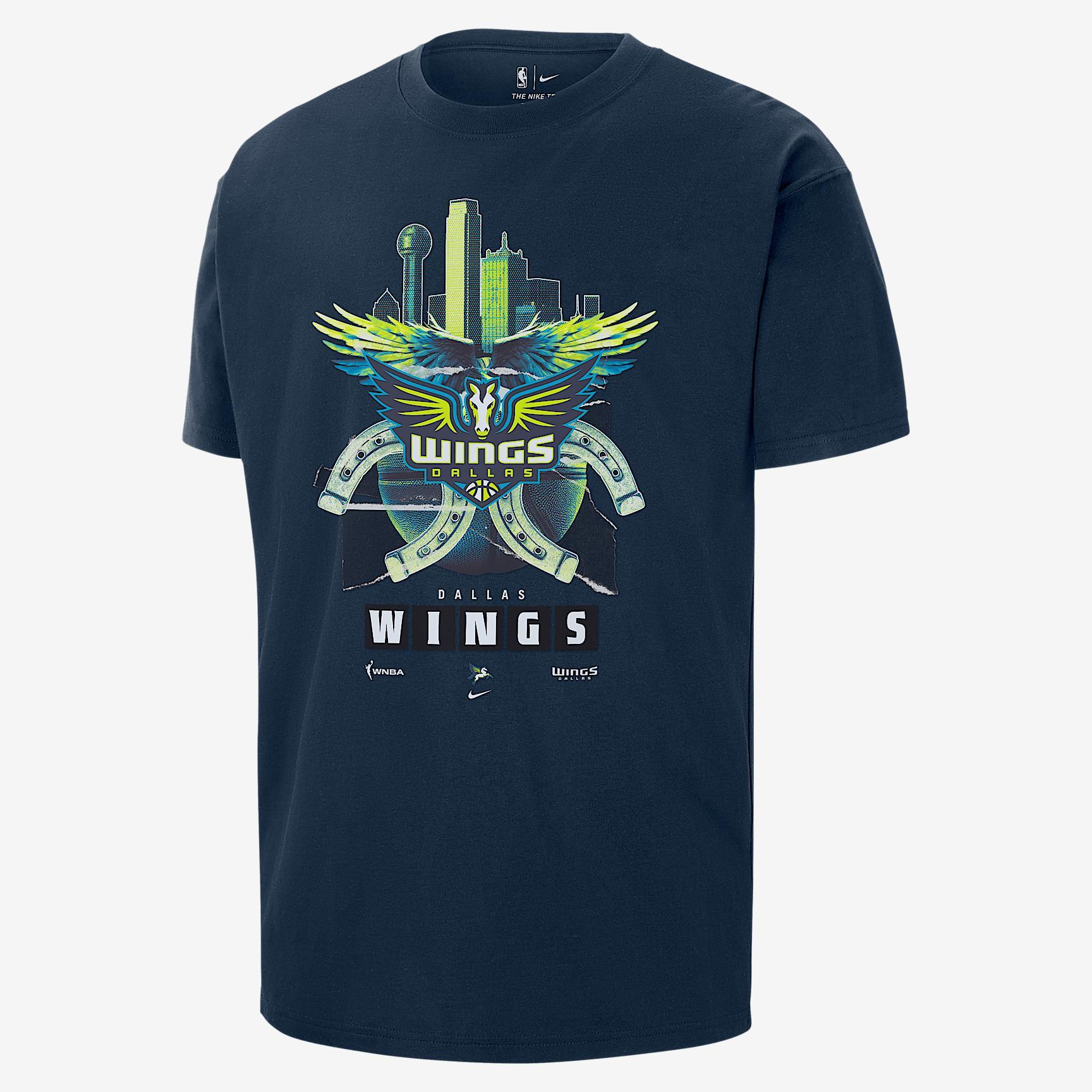 Dallas Wings Nike Men's WNBA Max90 T-Shirt Product Image